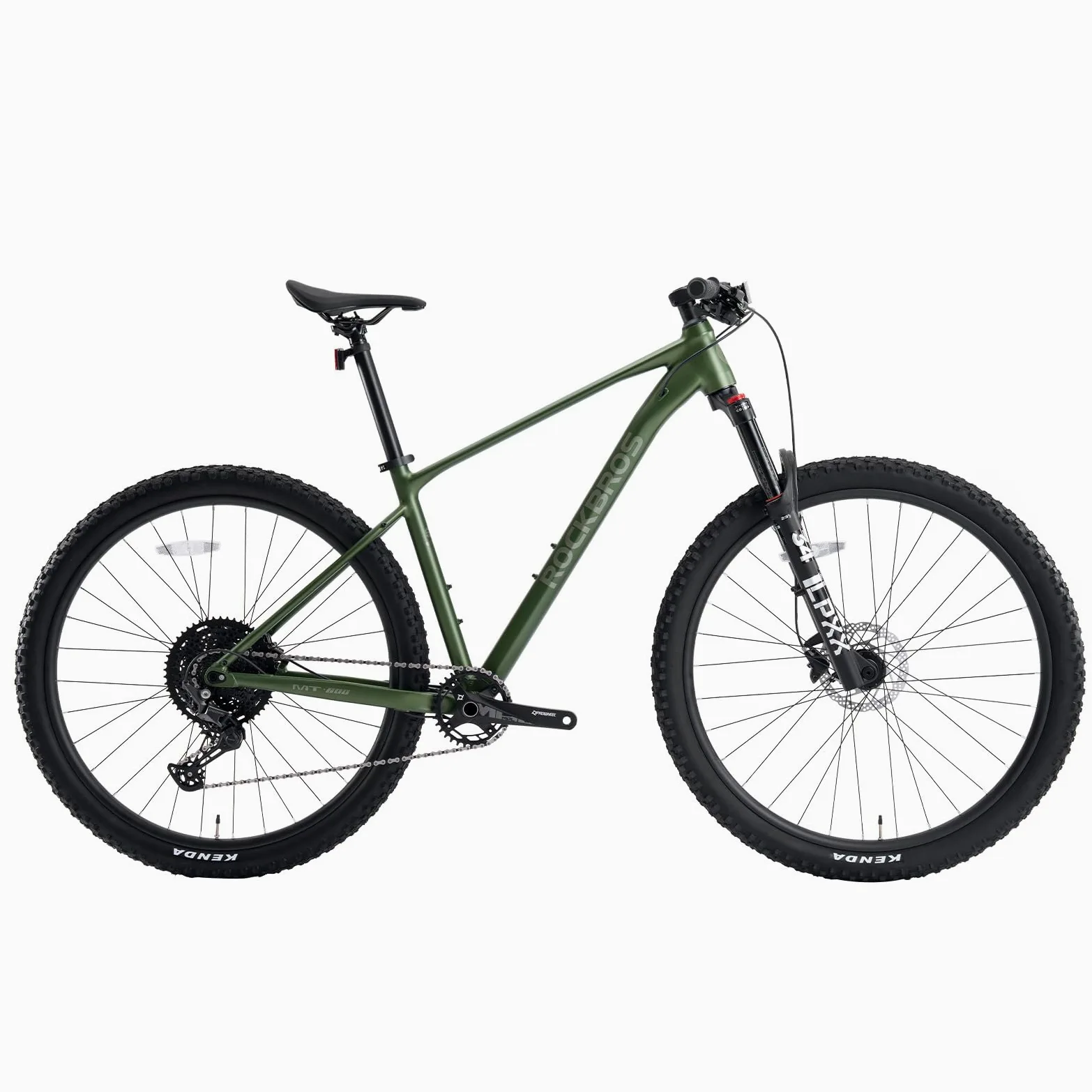 ROCKBROS MT·600 Bicicleta de Montaña Hardtail 29", Cuadro de Aluminio, 1x12 Velocidades, Horquilla de Aire 140 mm, Frenos de Disco Hidráulicos, Neumáticos Antipinchazos, Eje Pasante