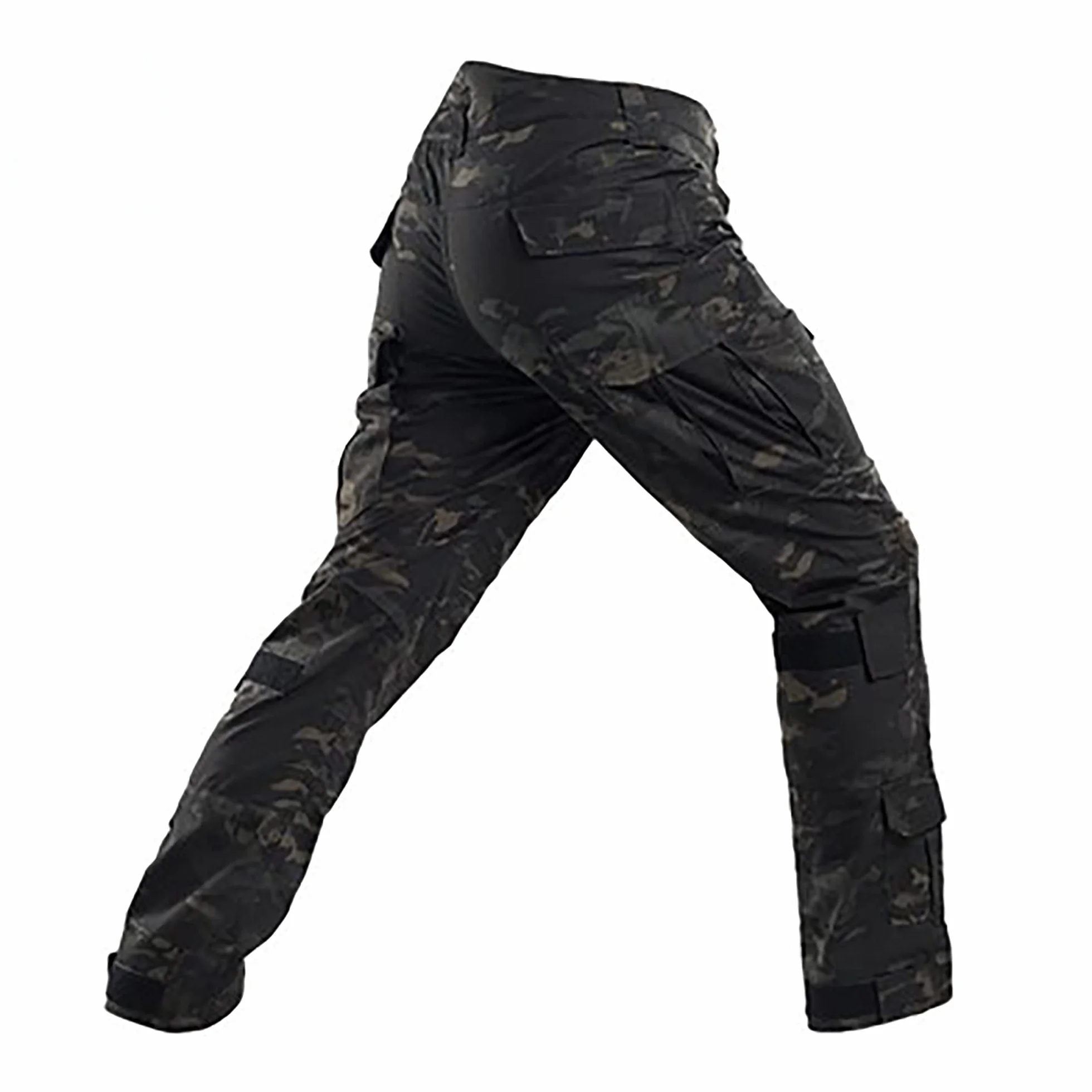 Pantalones Tácticos Profesionales para Paintball y Airsoft con Rodilleras Extraíbles