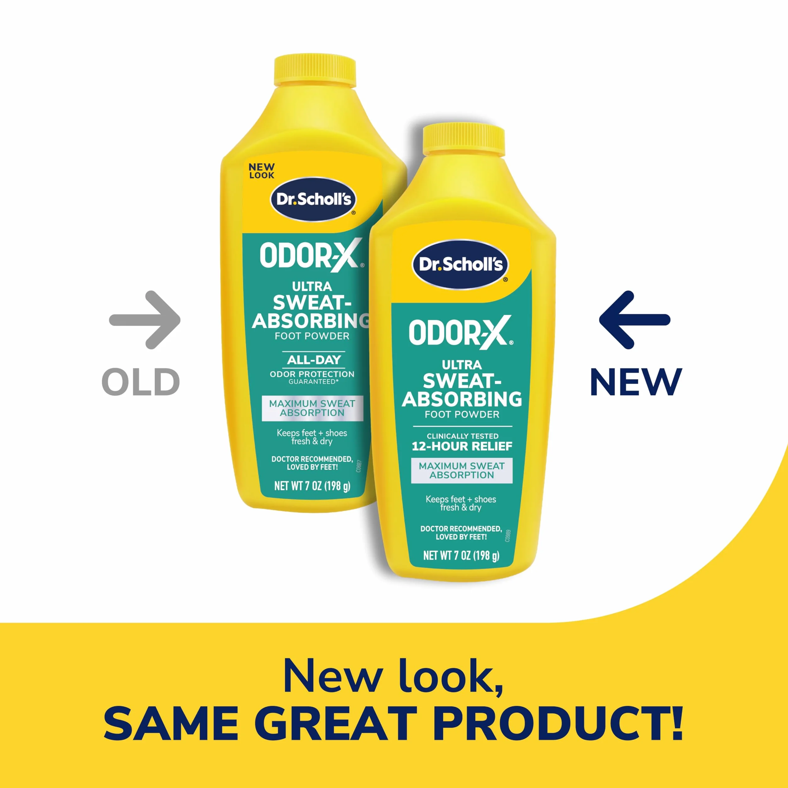 Dr. Scholl's Odor-x Polvo para pies