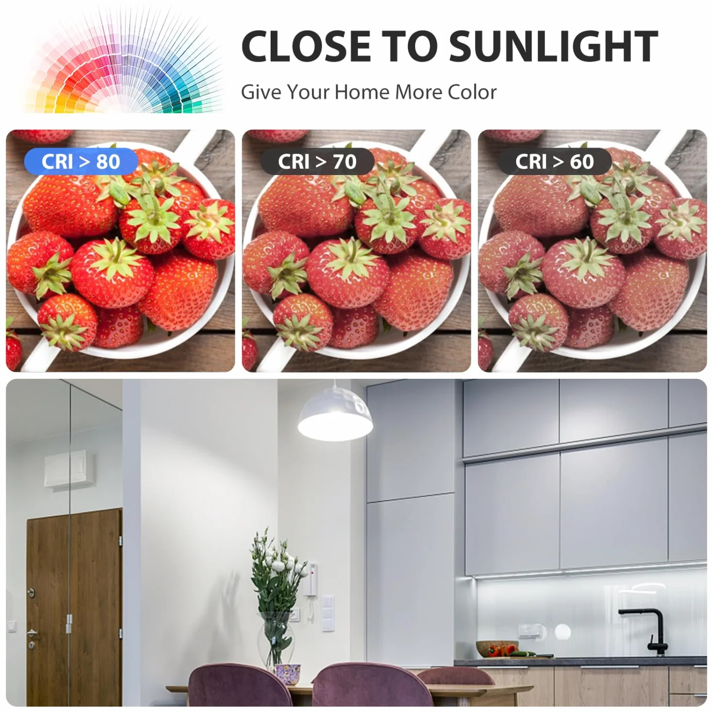 Aigostar Bombilla LED E27 12W 6500K 1170 lúmenes A60 Ángulo 280º Caja de 7 unidades