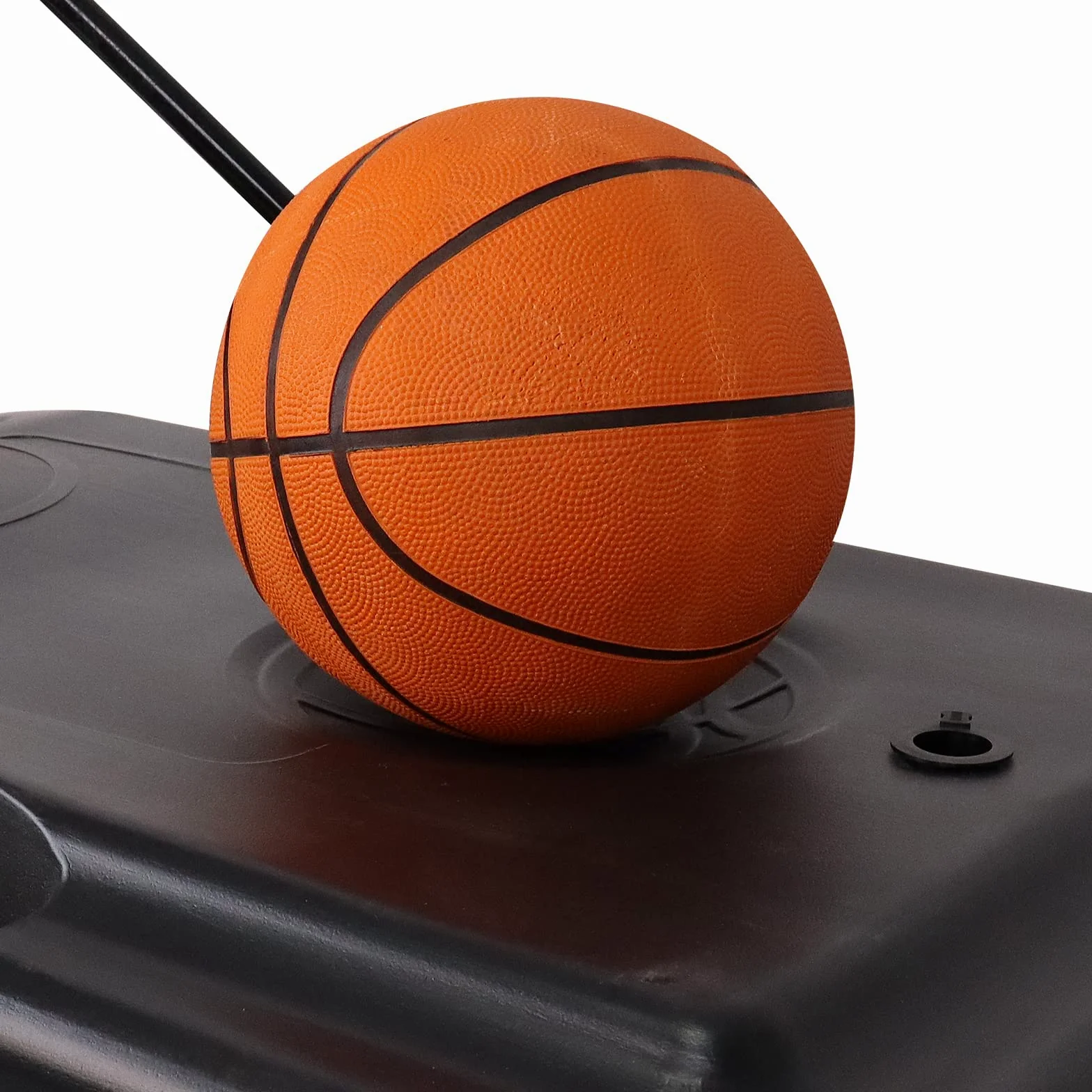 FIVMEN Canasta de Baloncesto Portatil para Niños, Altura Ajustable 230-305 cm, Cesta con Ruedas y Soporte, Sistema para Interiores o Exteriores