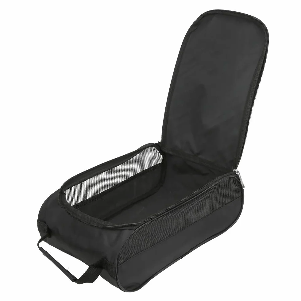 Bolsa de Zapatos de Golf Bolsa de Ropa Ligera Y Duradera de Nylon Transpirable para Zapatos de Golf con Asa