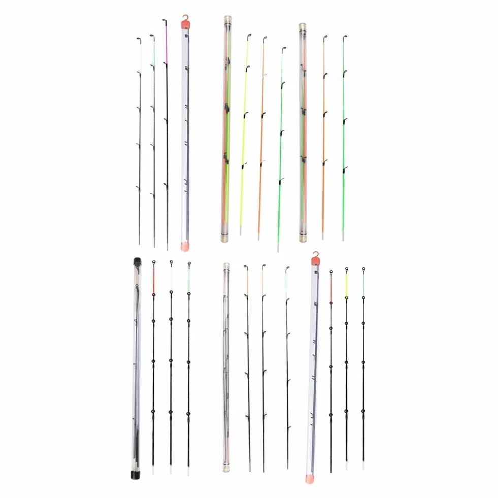 Yhenlovtt Punta de caña de carbono reemplazable fibra de vidrio para carpas M/L/H 50-120 g