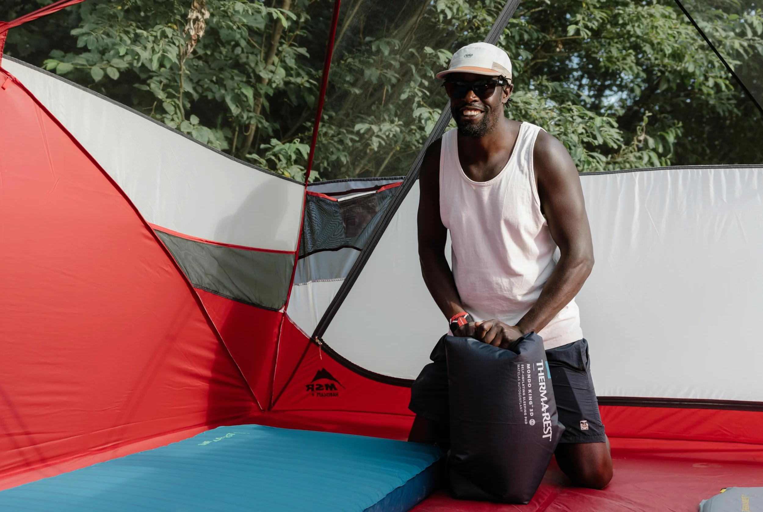 Therm-a-Rest MondoKing Colchoneta de Camping autoinflable 3D, tamaño L, 195,6 x 63,5 cm