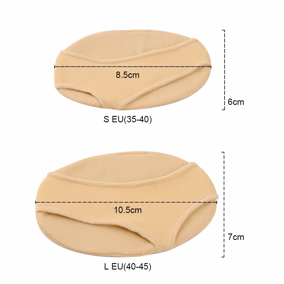 Almohadillas Metatarsianas Plantillas Aliviar Dolor Antepié S (EU 35-40)