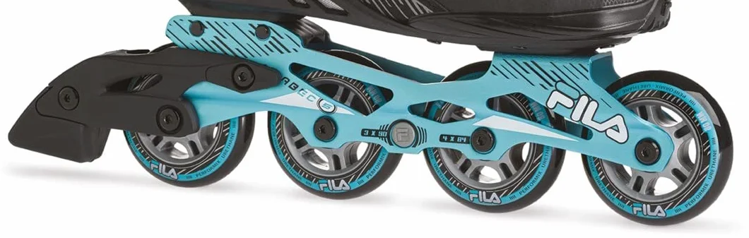 FILA - Patines Legacy Pro 80 Lady Black/Lghtbl