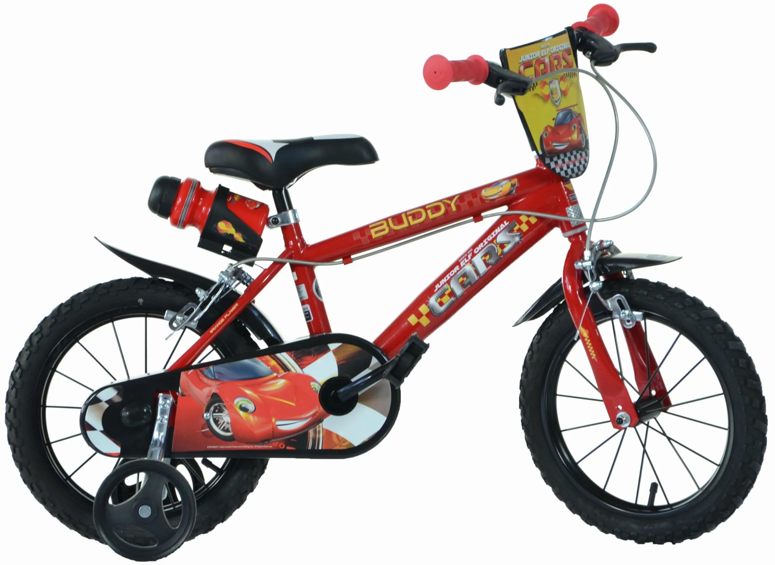 Dino Bikes Bicicleta para niños 16 Pulgadas Coches