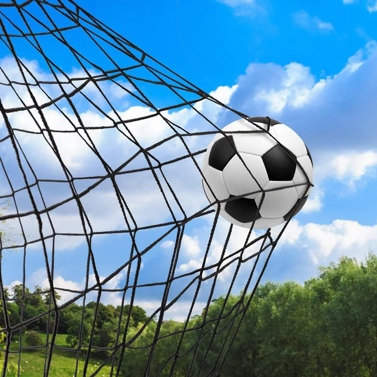 Red de Detención de Balones,Redes para Jardín Trasero | Material Deportivo Malla De Contención para Béisbol Hockey Y Entrenamiento