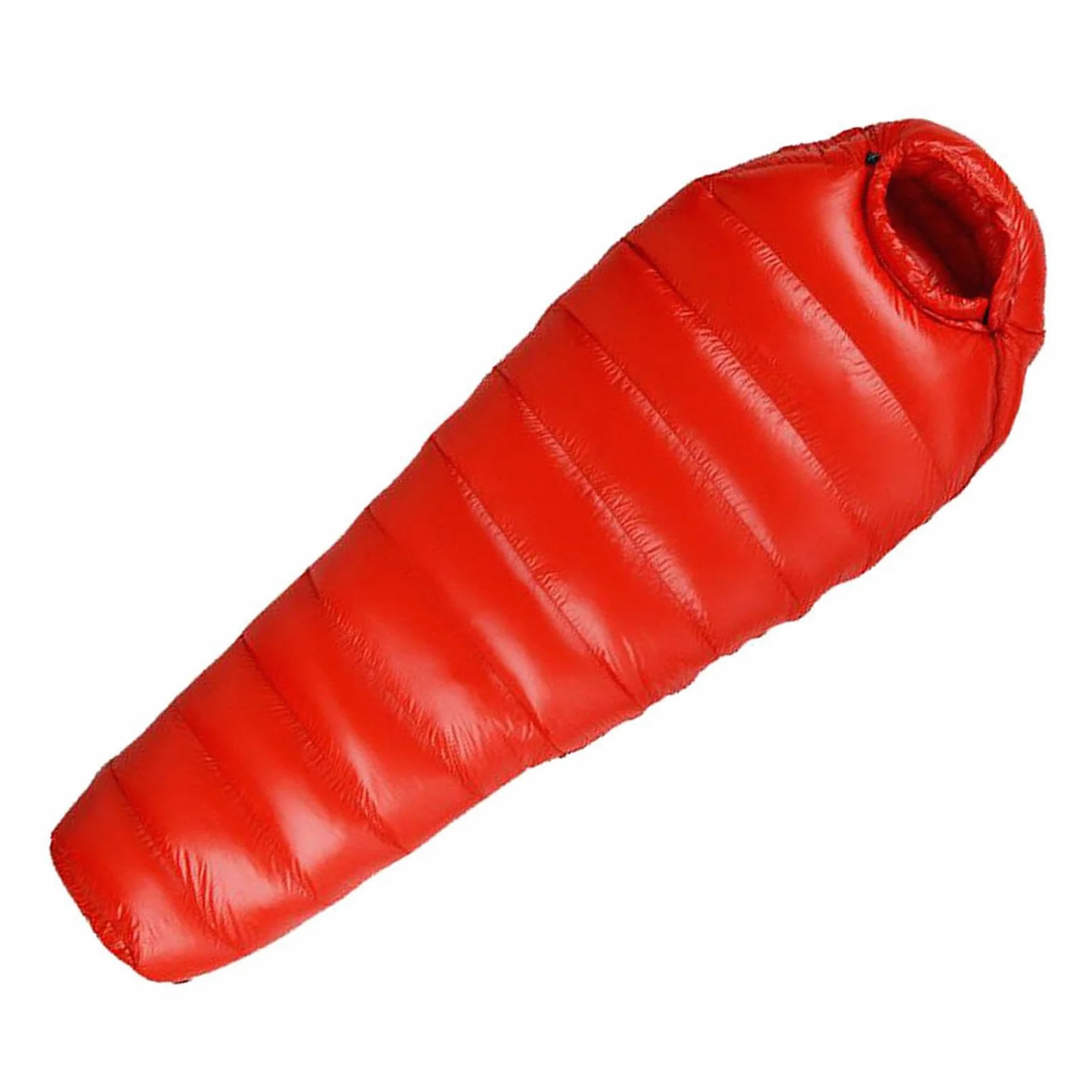 Saco de Dormir Ligero de plumón, Compacto, Impermeable, Aislante, para Exteriores, con una Comodidad de 0 Grados, Relleno de 1000 g, Apto para Las 4