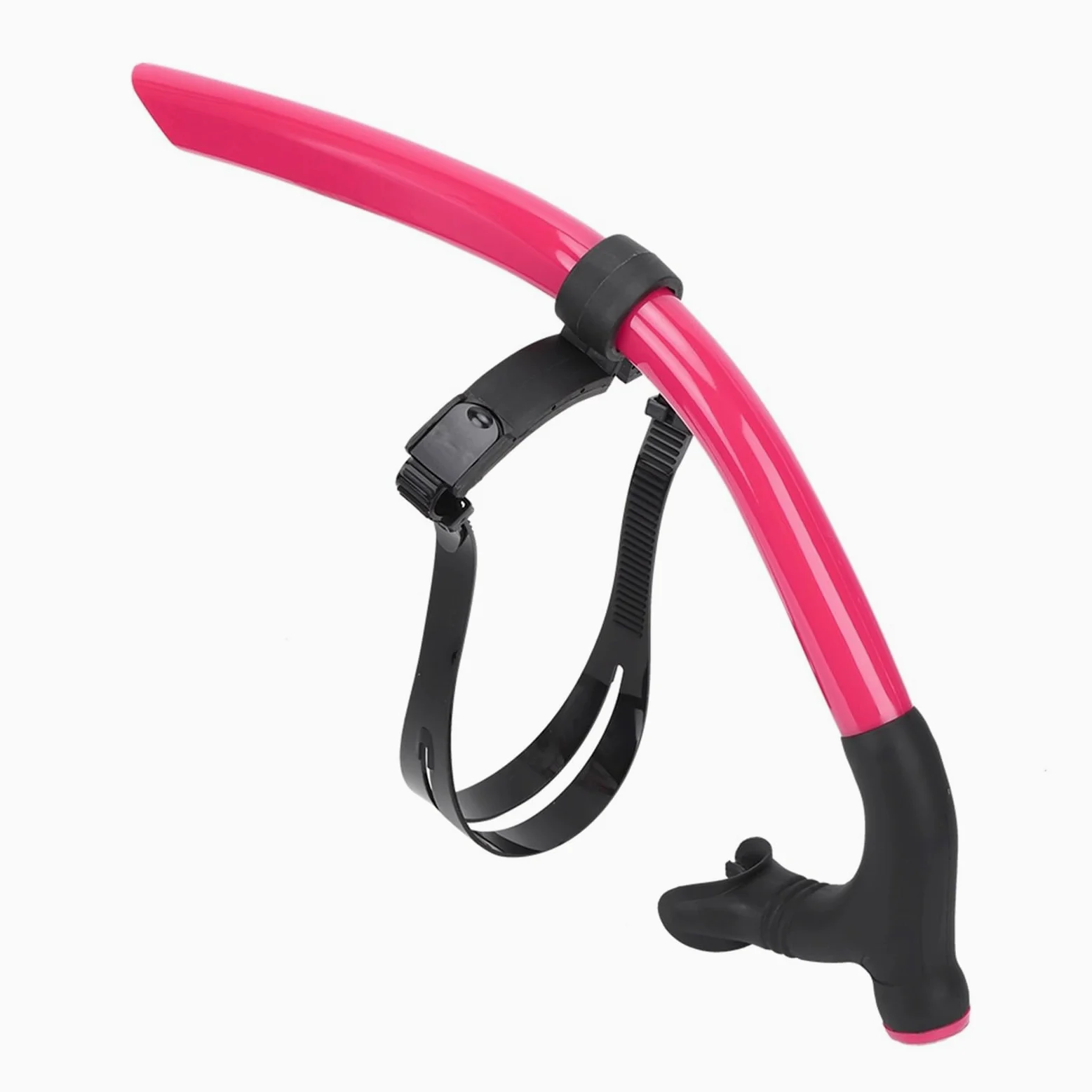 Genérico Tubo de respiración de Snorkel Frontal, Equipo de Buceo de natación Desmontable for Entrenamiento de Buceo con Snorkel