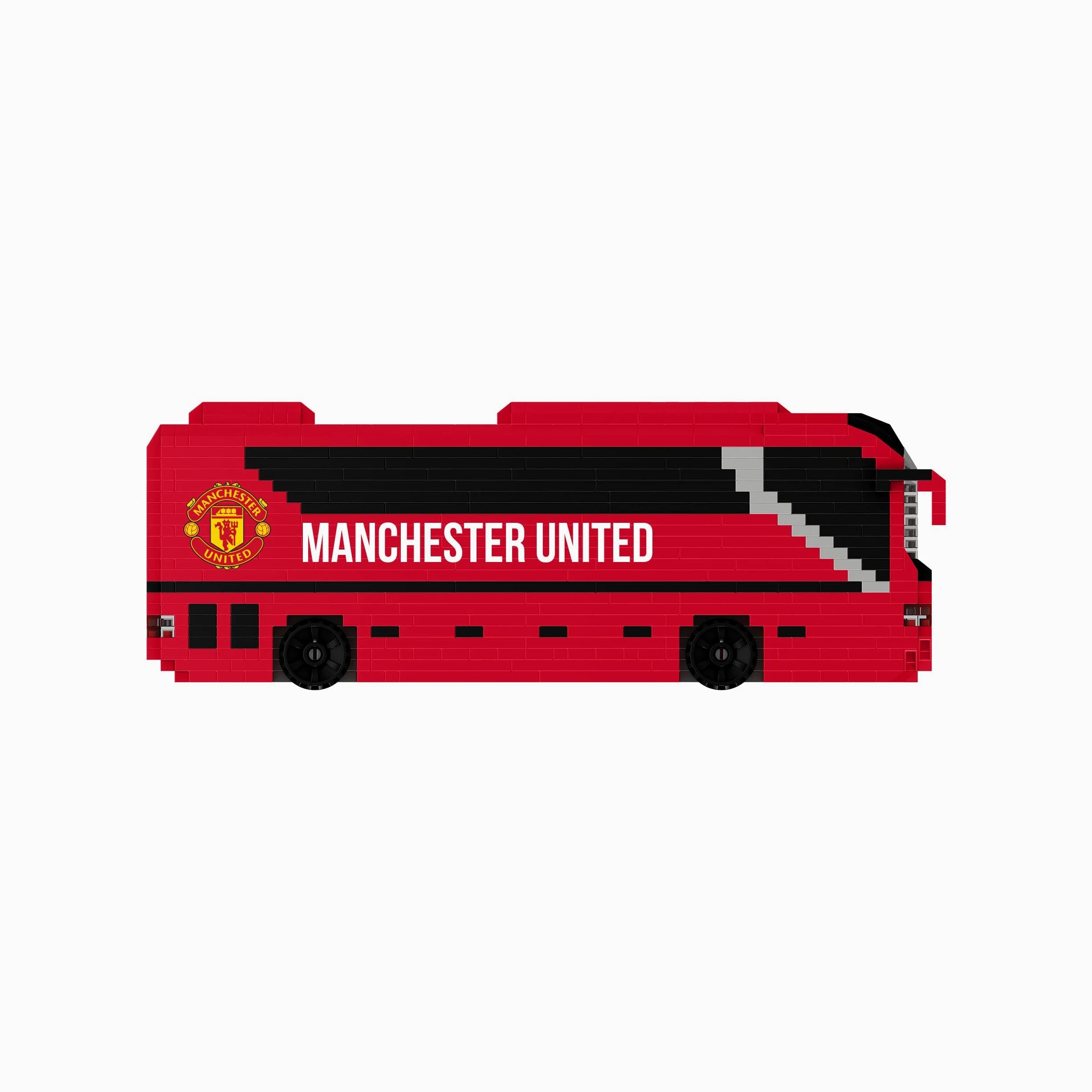 FOCO Licencia oficial del Manchester United FC BRXLZ Piedras 3D Fútbol Autocar Kit de construcción