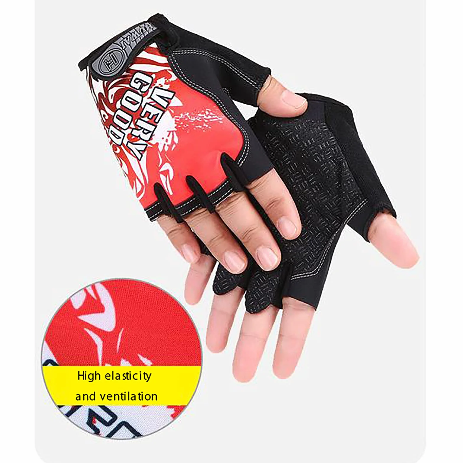 Guantes de remo sin dedos, protección solar para hombres y mujeres, para pesca, kayak, remo, senderismo, vela, pesca, conducción