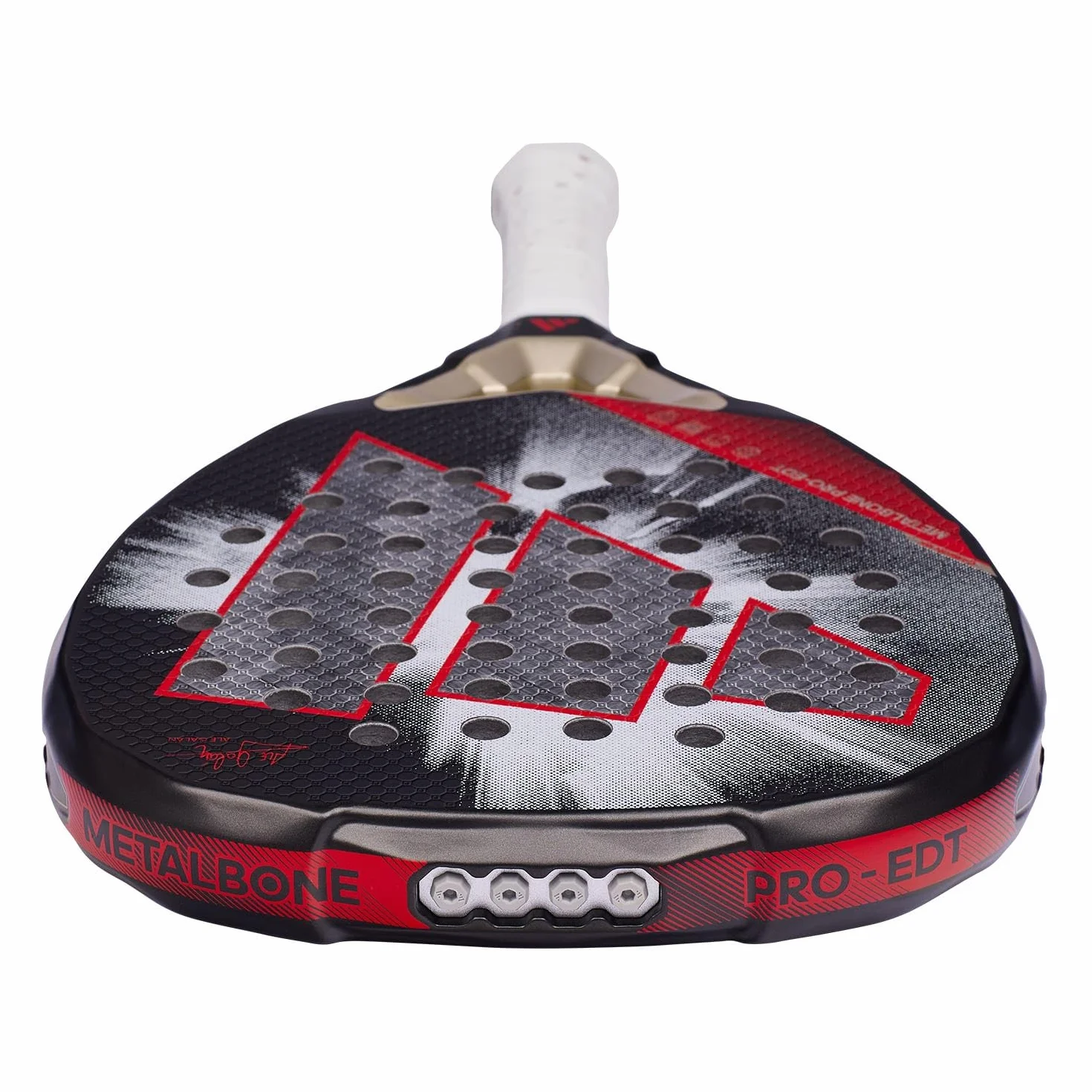 Pala de Padel adidas Metalbone Pro EDT 2026 Ale Galán, Forma Diamante, Goma eva Soft Performance, Fibra Carbon aluminized 16k