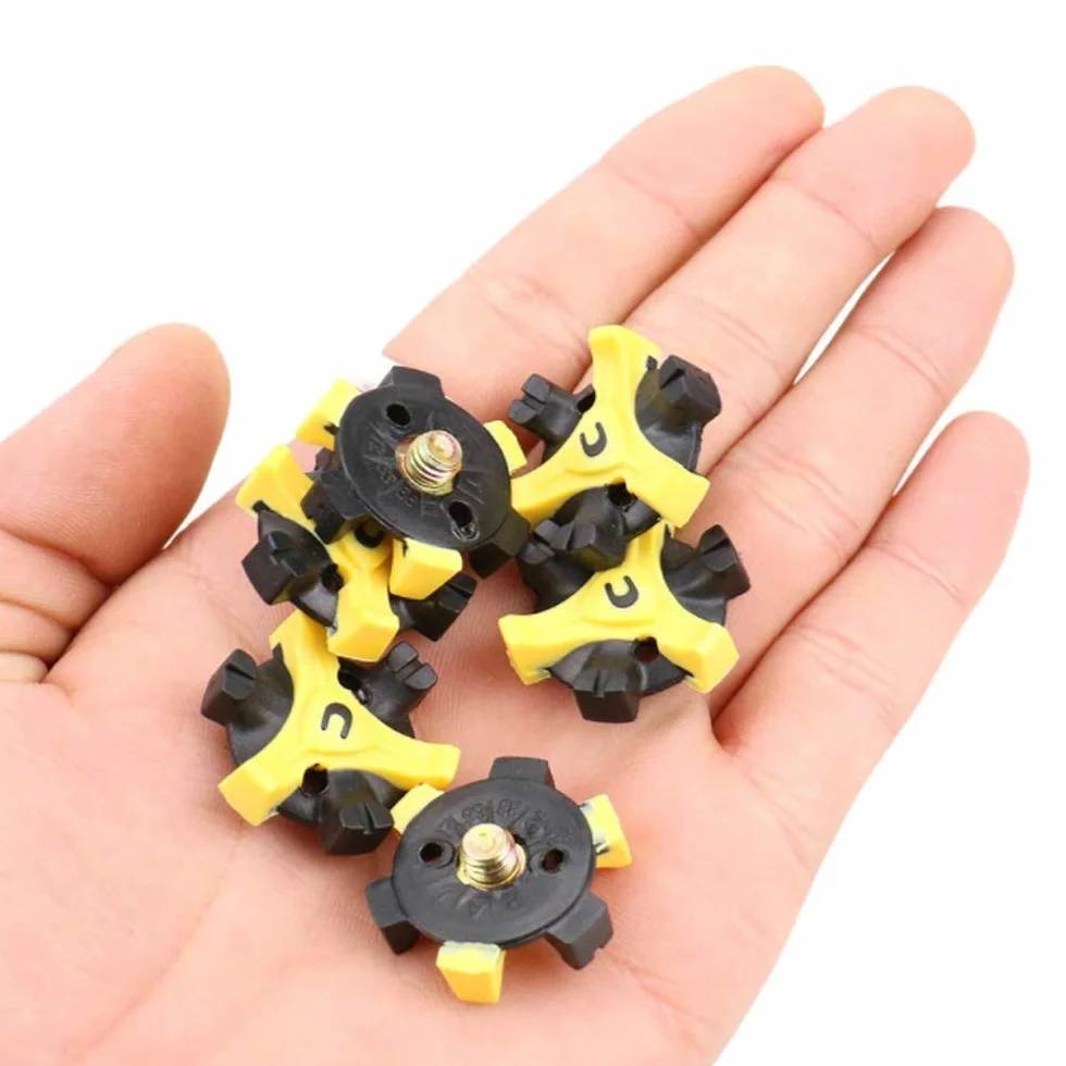 20 Universal Antideslizante Clavo para Zapato de Golf, Golf Spikes Tacos Zapatos Golf para Pinchos, Repuestos de Golf Zapatilla Pikes, Tacos,Estilo Repuesto Golf Spikes para Foot Joy