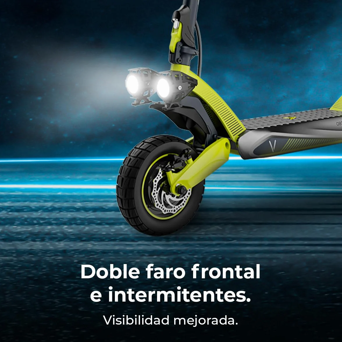 Cecotec Bongo Serie V Patinete Eléctrico Homologado 2200W 70km 10" Doble Suspensión Frenos Disco e-ABS App