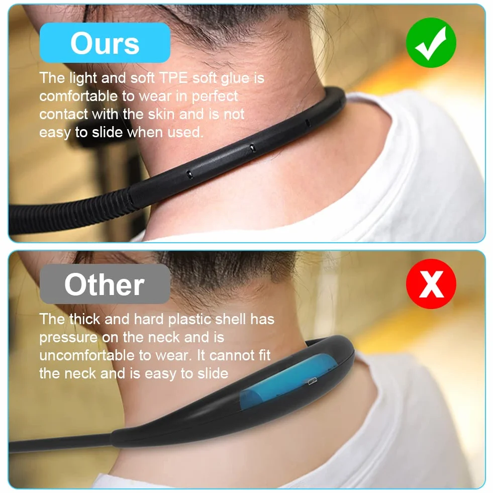 URAQT Luz de Lectura Recargable Cuello Flexible, 3 Colores 3 Niveles Brillo Ajustables para Leer Nocturna