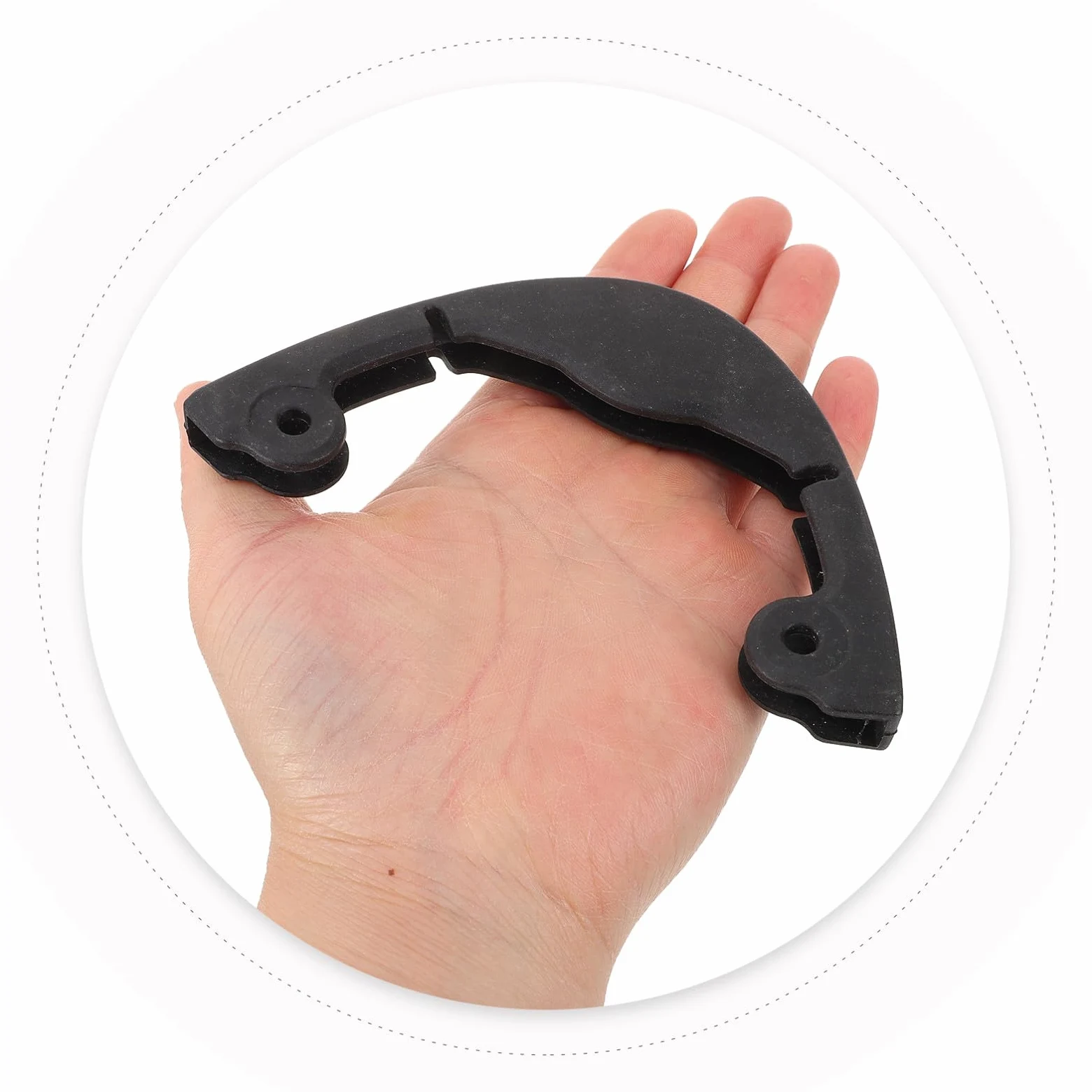 Sosoport Funda Protectora para Snowboard Chocar Patinetas Guardia Guardaespaldas Tira Protectora Anticolisión Tira De Protección Protector De Zócalo El Plastico Negro