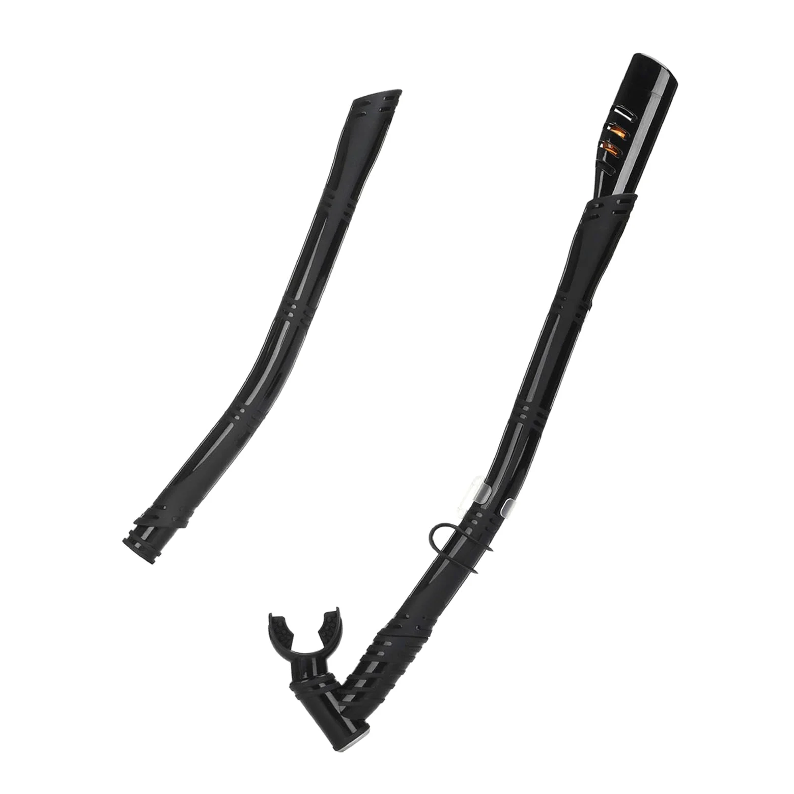 Oshhni Tubo de respiración extendido para Buceo con esnórquel, para Entrenamiento de natación, Longitud Ajustable para Deportes acuáticos de y