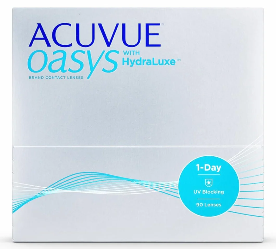 ACUVUE OASYS 1-DAY HydraLuxe Reemplazo Diario protección UV 90 lentes