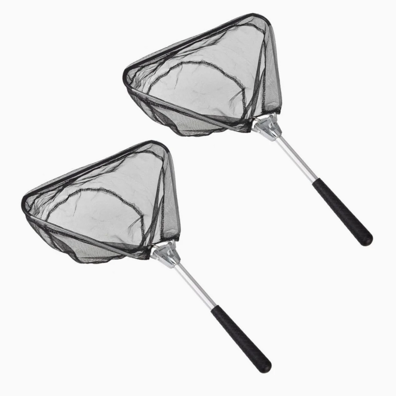 4 piezas de red de pesca plegable, red de aterrizaje para peces, red para capturar peces, red de aterrizaje para pescar, redes de lanzamiento para pescar, mini red de pesca, red de inmersión para