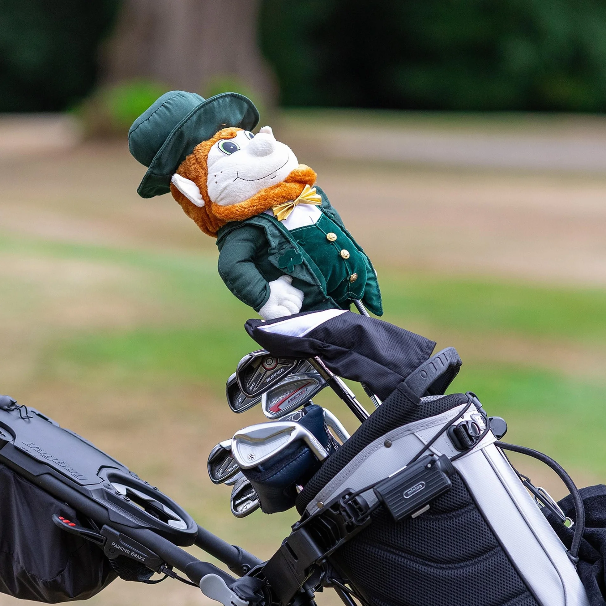 LONGRIDGE Funda de cabeza de golf Leprechaun - Multicolor