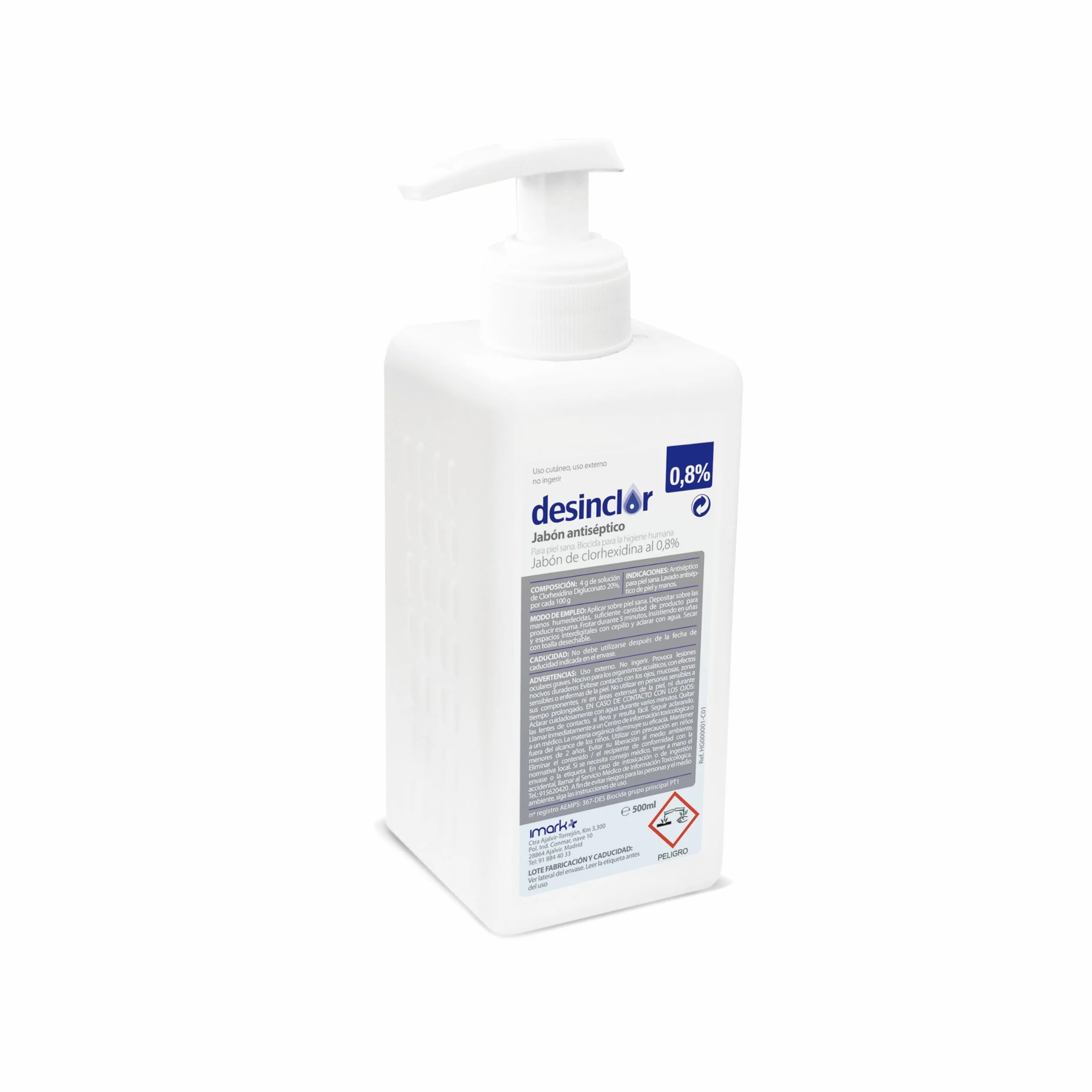 Desinclor Jabón Antiséptico 500 Ml