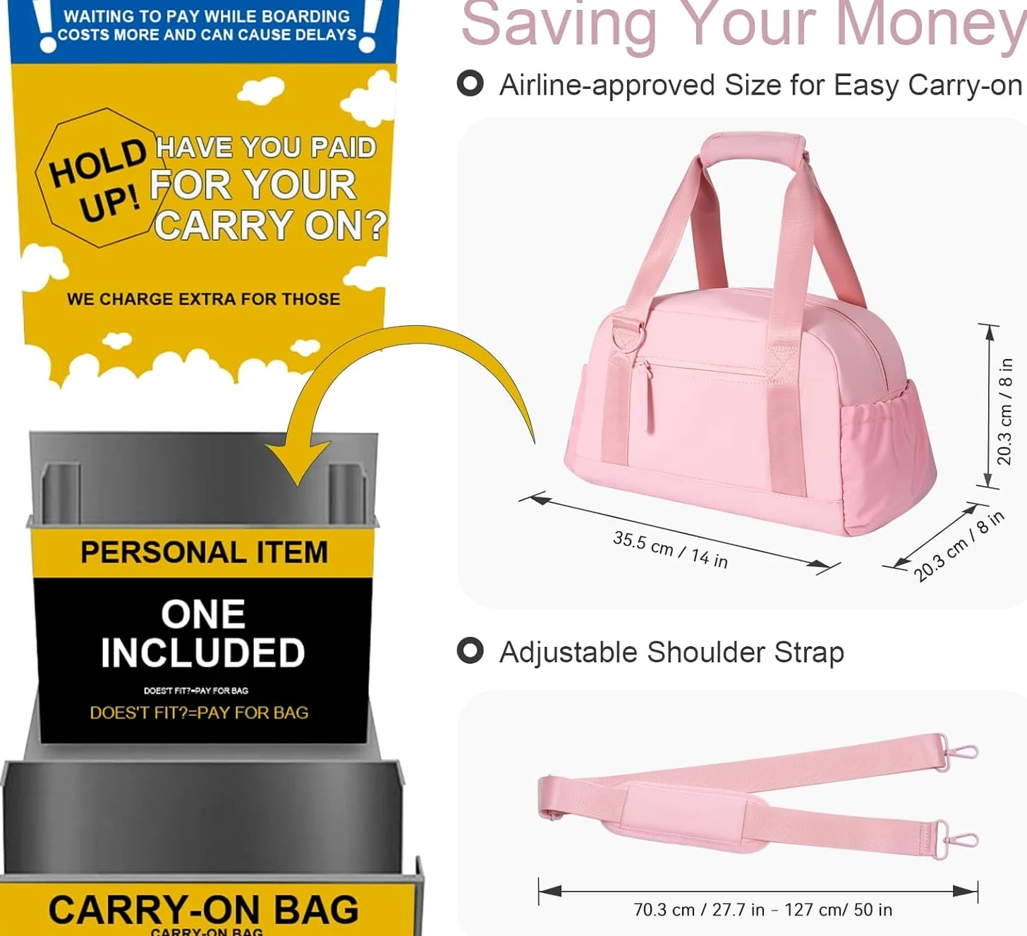 Mini bolsa de gimnasio para mujeres y niñas, pequeña bolsa de gimnasio con compartimento húmedo, impermeable, bonita bolsa de deporte para entrenamiento, Rosa, 14 pulgadas, pequeño