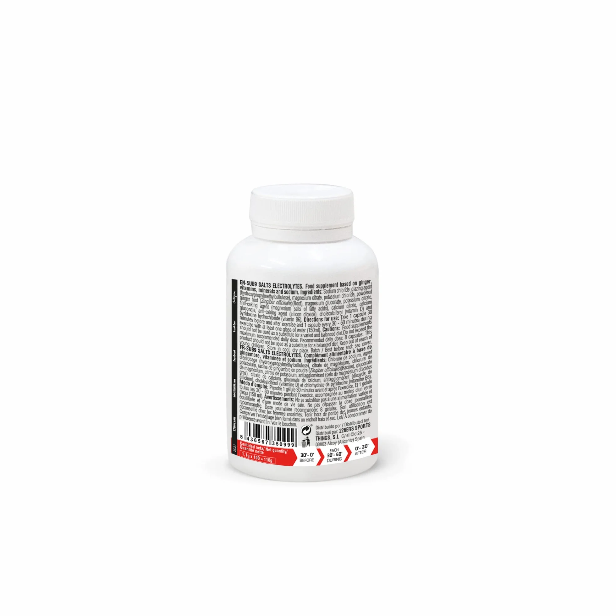 SUB-9 SALTS ELECTROLYTES 100UD