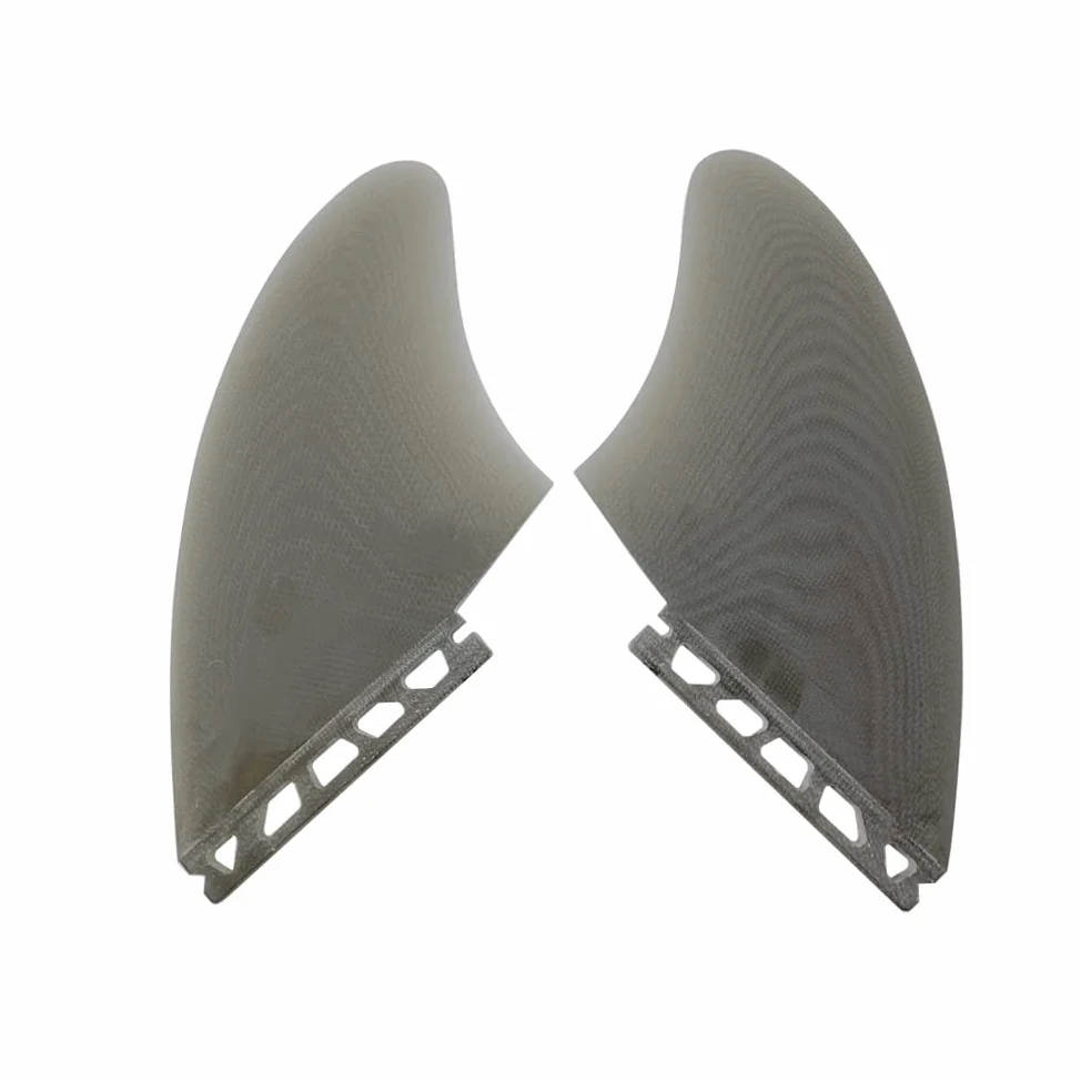 UPSURF Aletas de surf Fiberglass Future Fins Tabla de surf Twin Keel aleta