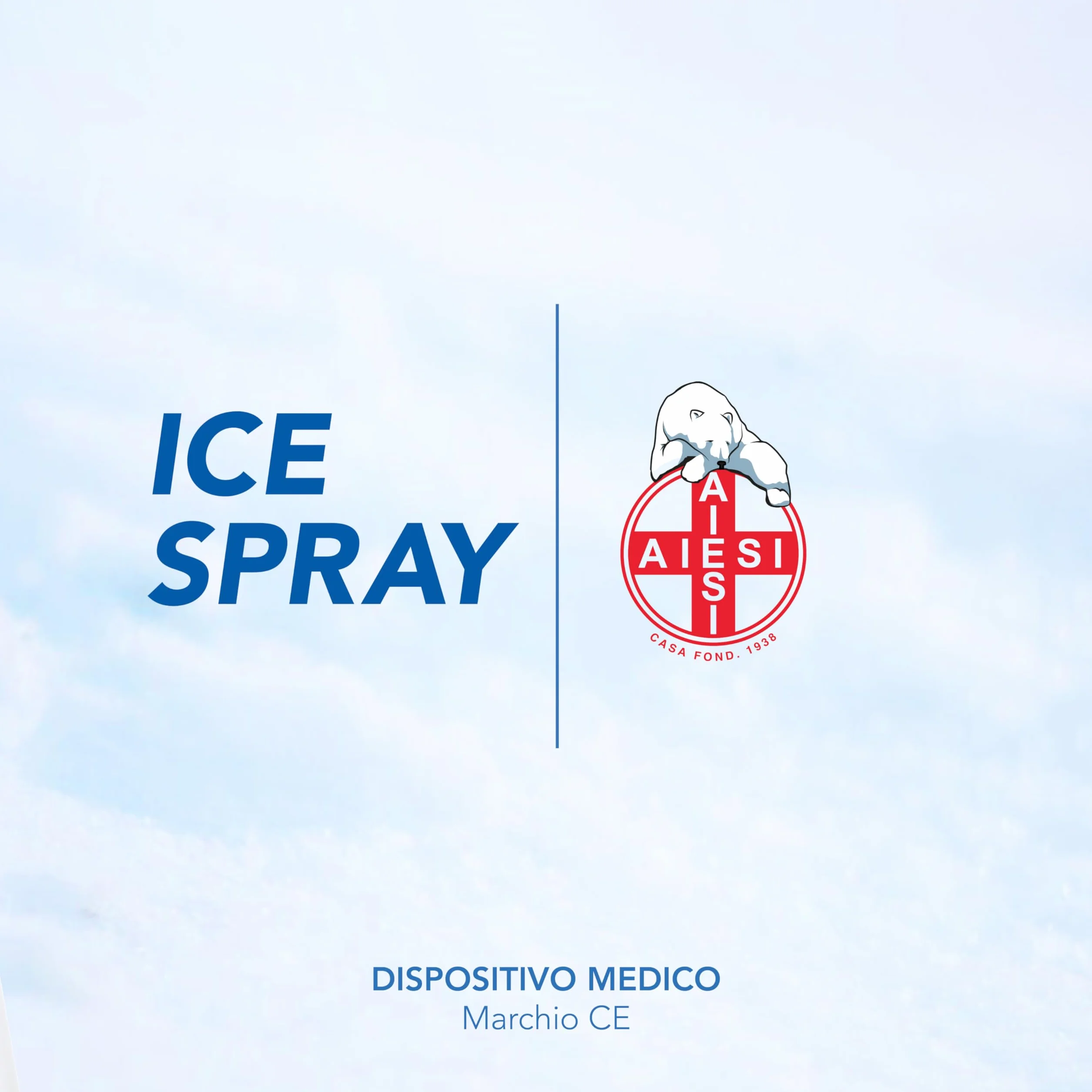 AIESI Hielo Spray instantáneo con MENTOL 400 ml ICE SPRAY Made in Italy