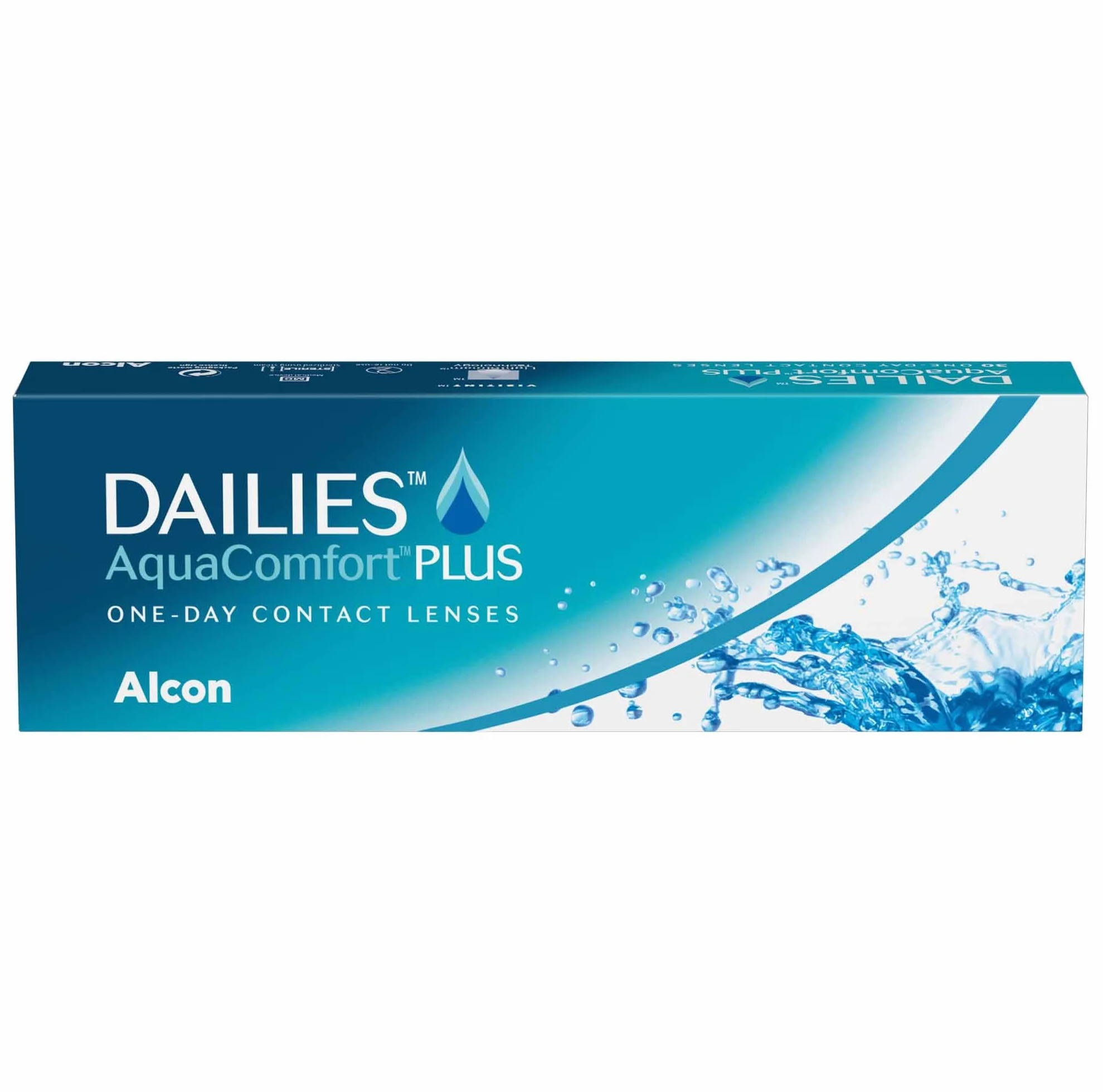 Dailies AquaComfort Plus Lentes de Contacto de Reemplazo Diario, Pack de 30, R 8.7 mm, D 14.0 mm, -3.5 Dioptrías