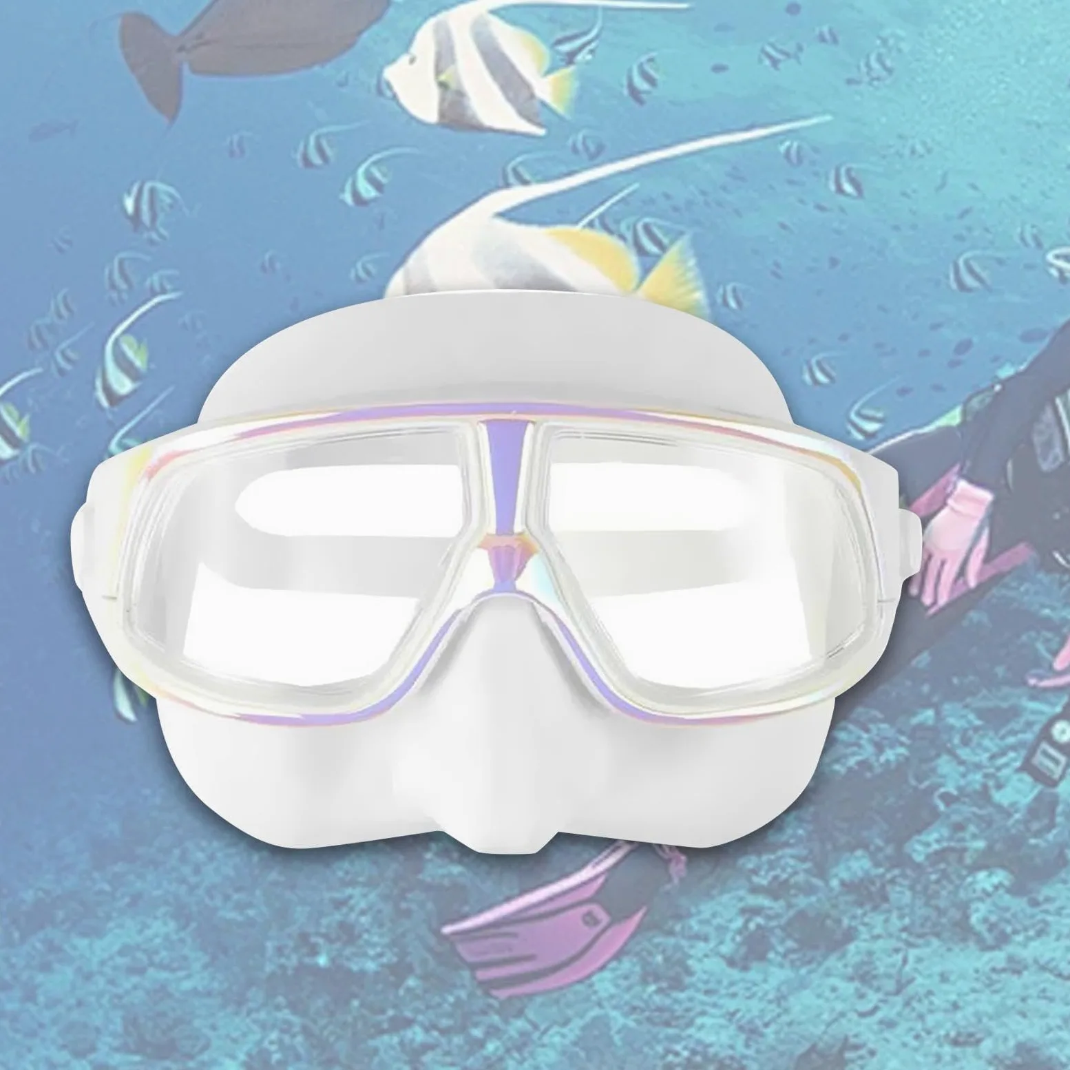 Máscara de Buceo, Gafas de Buceo, Equipo Cómodo, Gafas de Snorkel, Gafas de Natación para Piscina, Natación Y Surf.