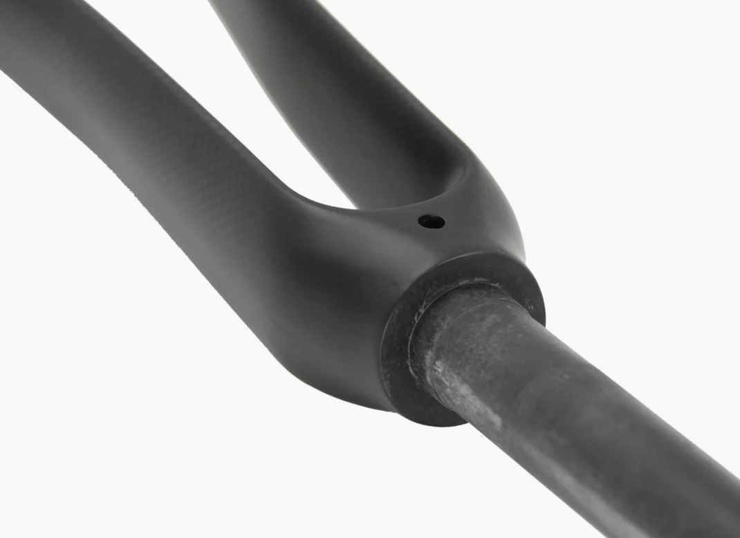 1 1/8 3K MATTE Mate Fibra de carbono Bicicleta de Carretera tenedor 700C