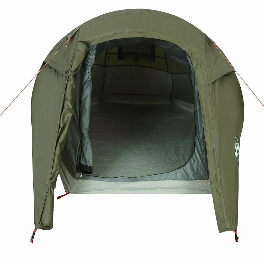 Tienda tipo túnel para personas, verde oliva, tienda de campaña impermeable con revestimiento de PU, xxcm, tienda de campaña ligera para aventuras al aire libre