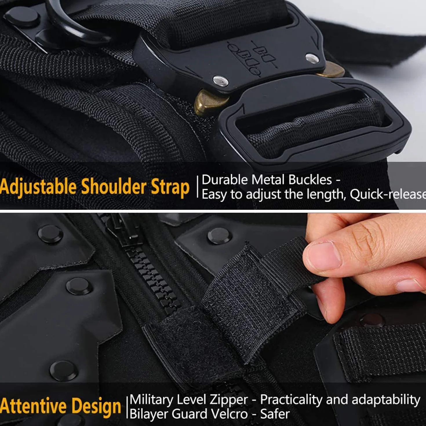 Chaleco táctico Airsoft Chalecos Molle Protector de pecho Ajustable Paintball Cosplay Traje de película CS Game Combat Militar Entrenamiento al aire libre Ajuste S-XL Tamaño Adulto Hombres Mujeres