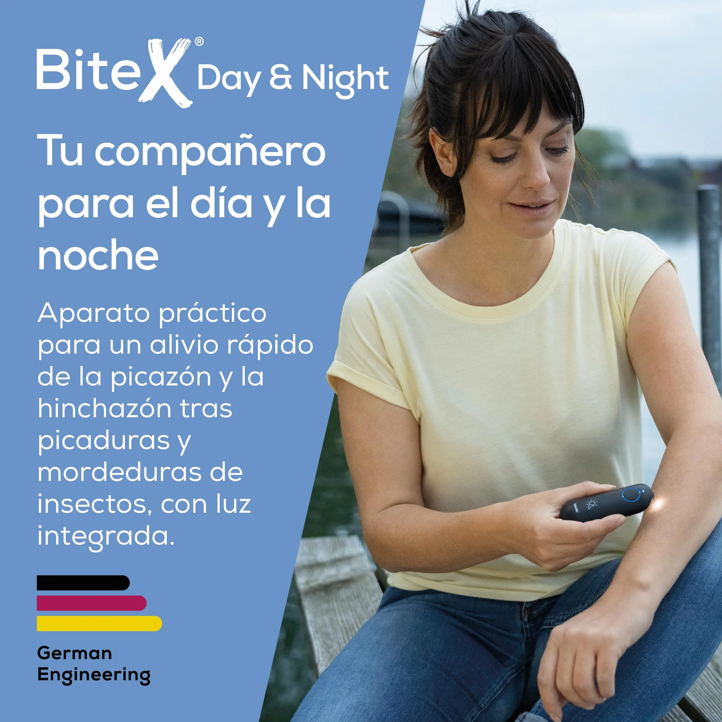 Beurer BiteX Day&Night BR 90 Aparato contra picaduras de insectos, dispositivo térmico electrónico