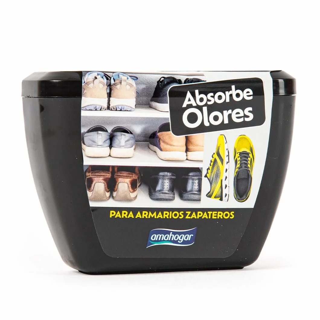 Gel Absorbe Olores para Armarios Zapateros Lavanda 200g Pack 6 Unidades