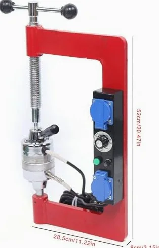 Máquina de vulcanización de neumáticos, vulcanizador de neumáticos automático con control de temperatura de temporización, herramienta de reparación de calefacción de neumáticos para taller de
