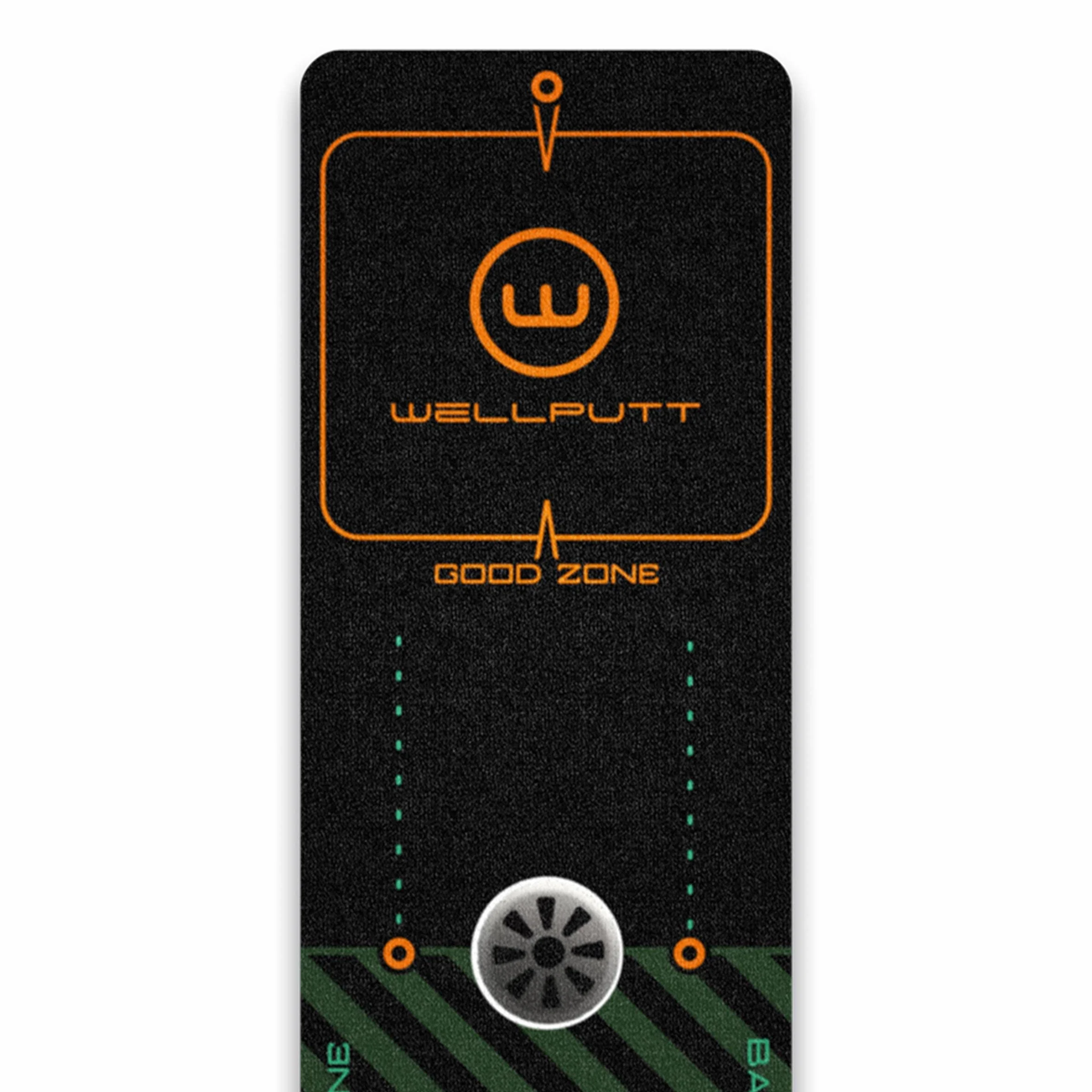 WELLPUTT - Alfombra de Putting Entrenamiento Golf - 3m First