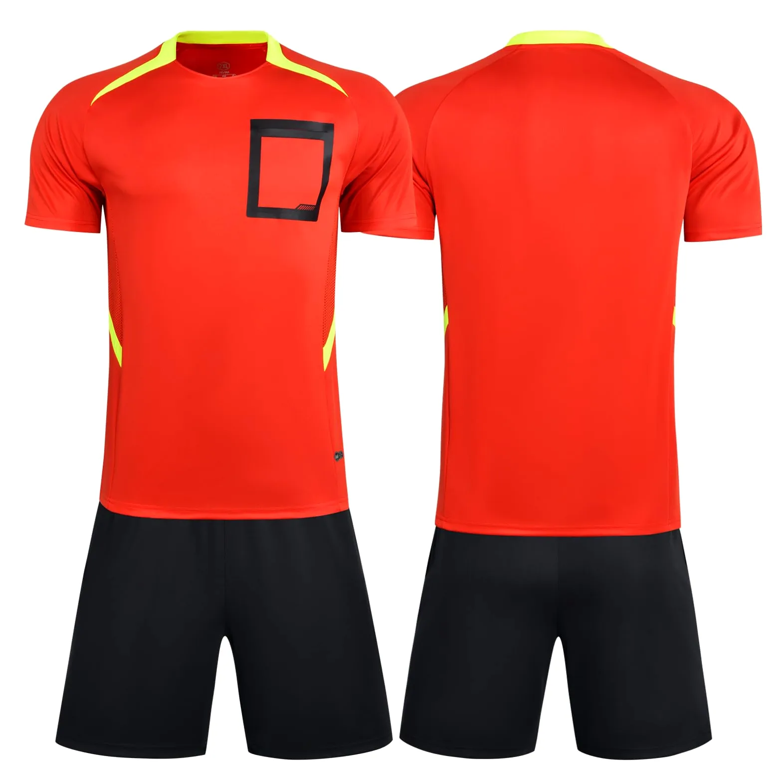 Uniforme de Árbitro Deportivo con Manga Corta - Secado Rápido para Adultos y Adolescentes