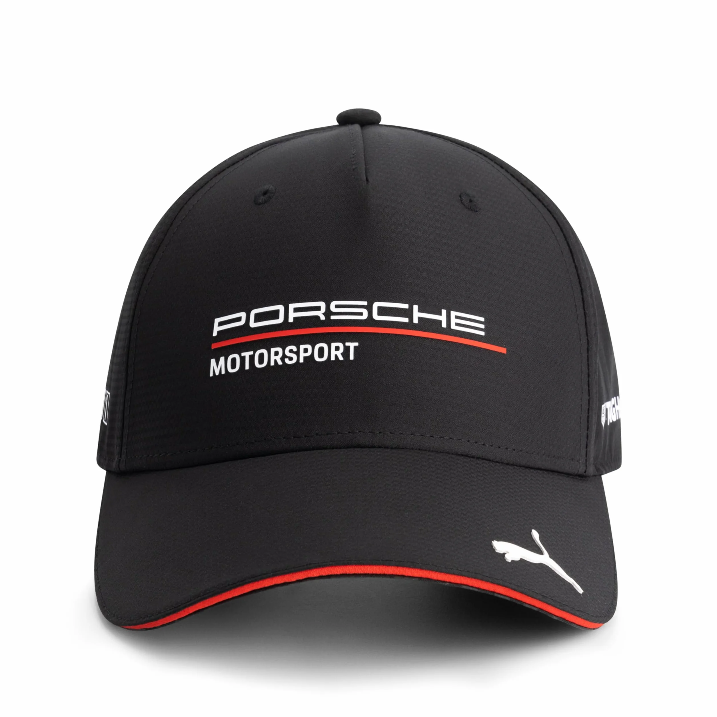 PUMA Porsche Motorsport Gorra del Equipo con Visera Curva y Logos Porsche Motorsport y de los patrocinadores, Incluido un Logo Visera
