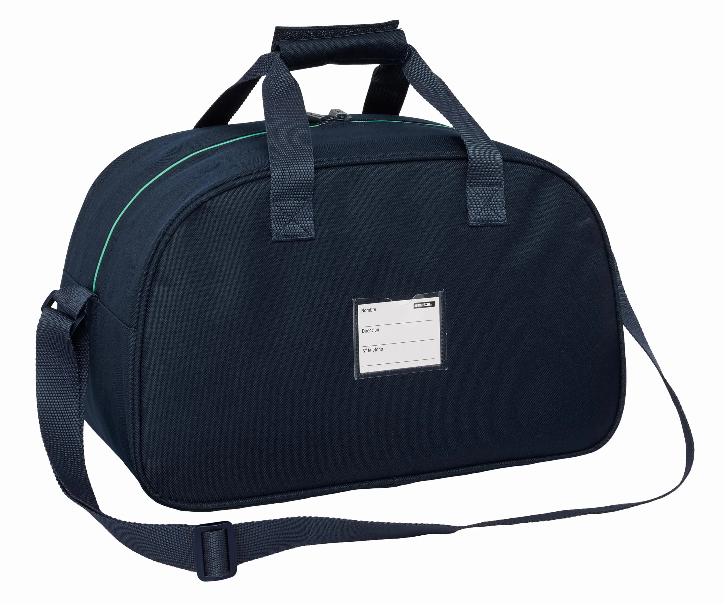 Real Madrid 2ª EQUIPACIÓN 25/26 - Bolsa de Deporte, Mochila, Ideal para Niños de Diferentes Edades, Cómoda y Versátil, Calidad y Resistencia, 40x23x24 cm