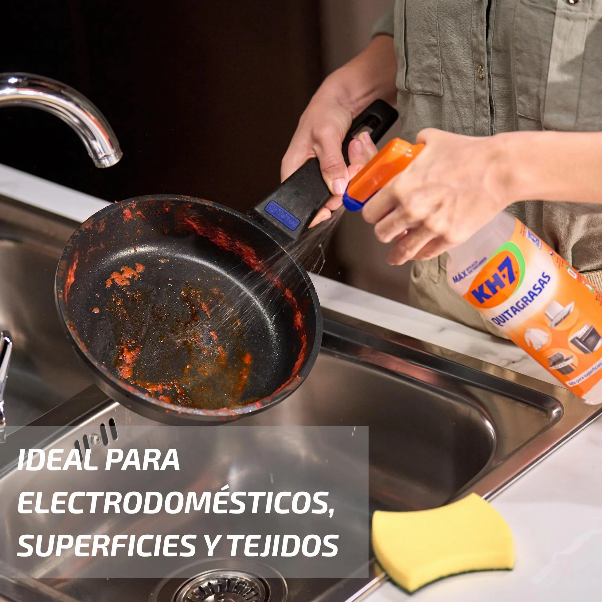 KH-7 Quitagrasas Desengrasante 715ml Pulverizador