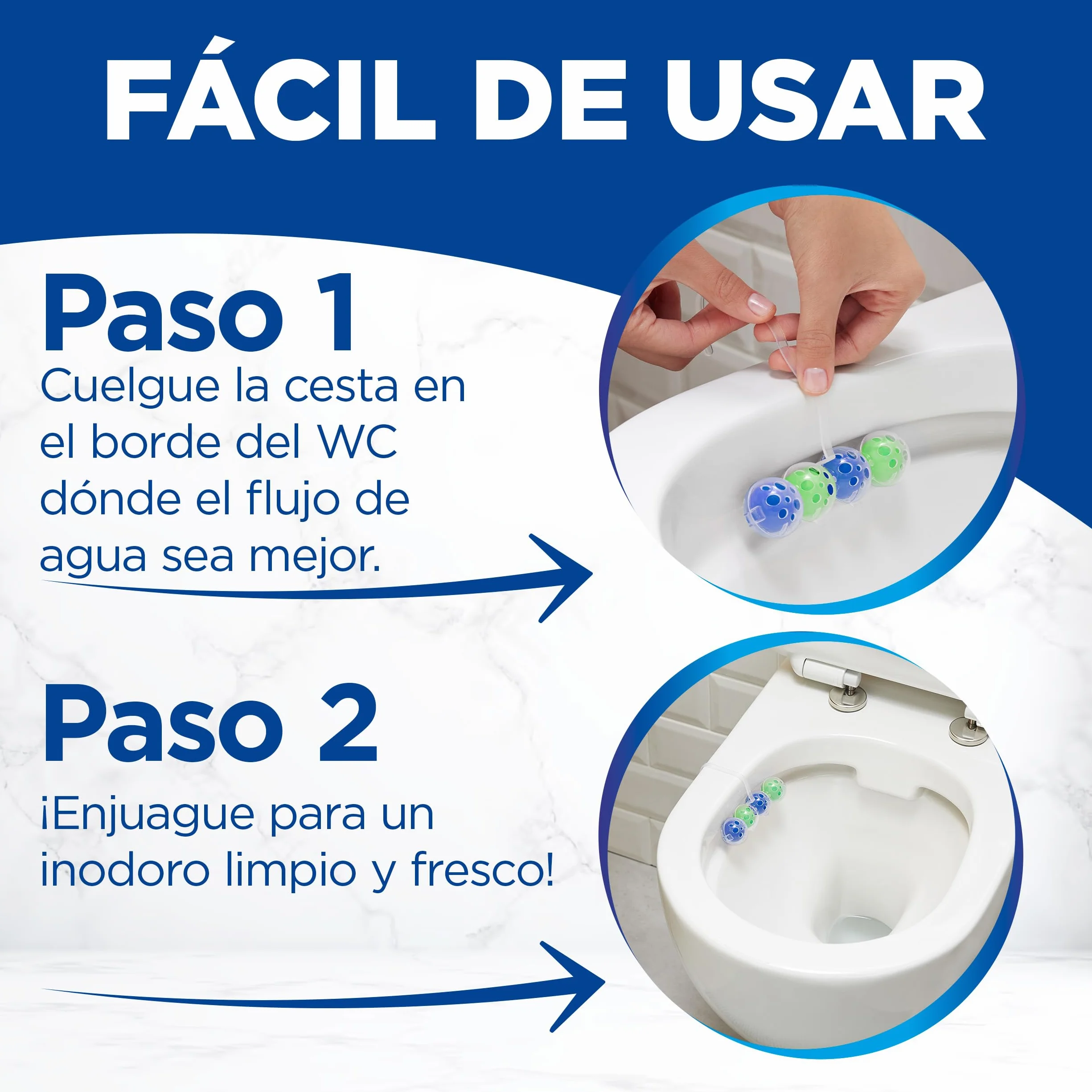 Bref Power Activ Pine 3 unidades limpiador baño 4 en 1 cesta higiénica protectora inodoro aroma Pino antical 24 h protección