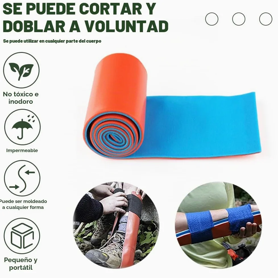 Botiquin de Primeros Auxilios Militar, 19 Variedades, 61 Piezas Kit Primeros Auxilios Militar, First Aid Kit para El Hogar, El Automóvil, La Escuela, Acampar Al Aire Libre