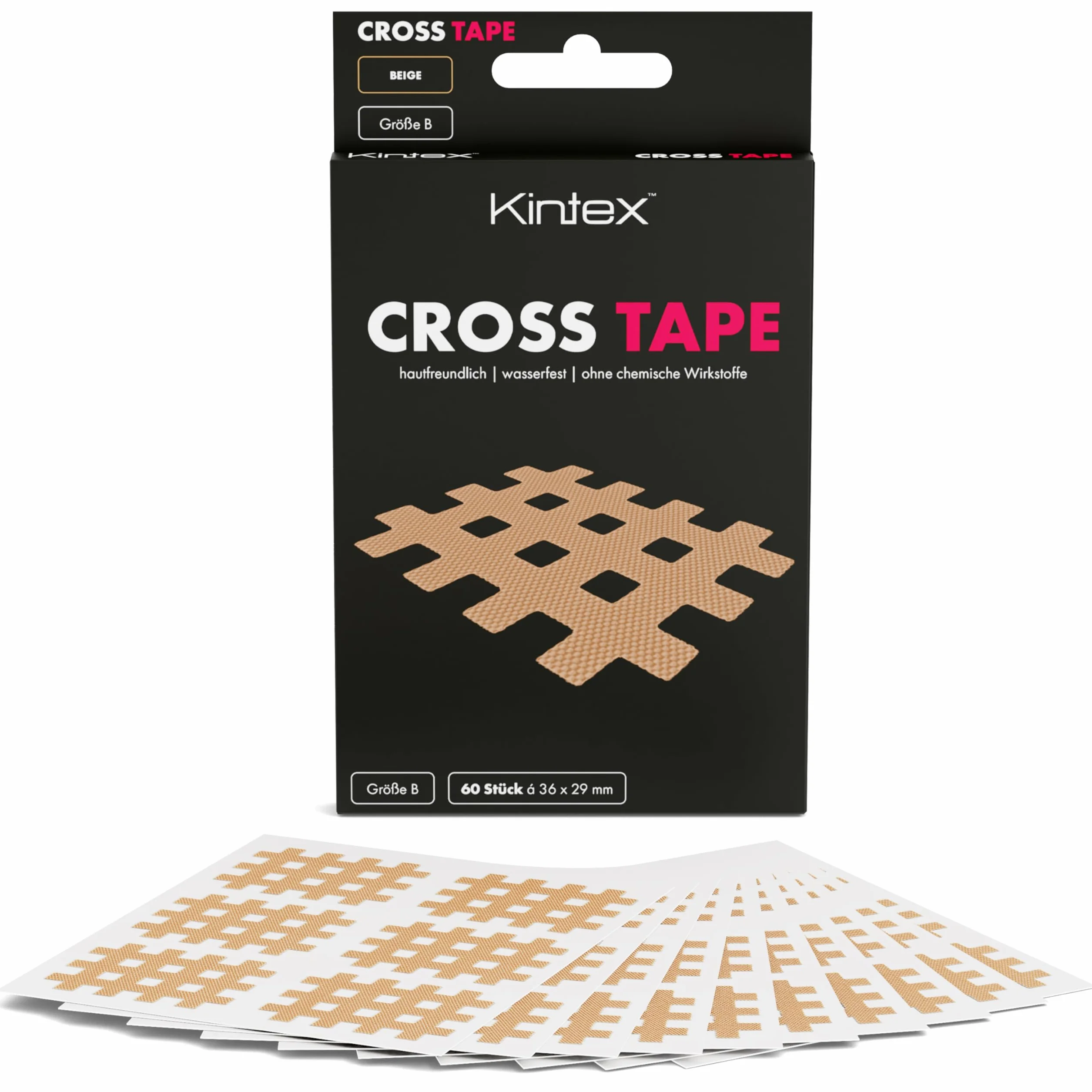 Kintex Cross-Tape, Yeso Rejilla, Punto de Dolor, Acupuntura, Gatillo