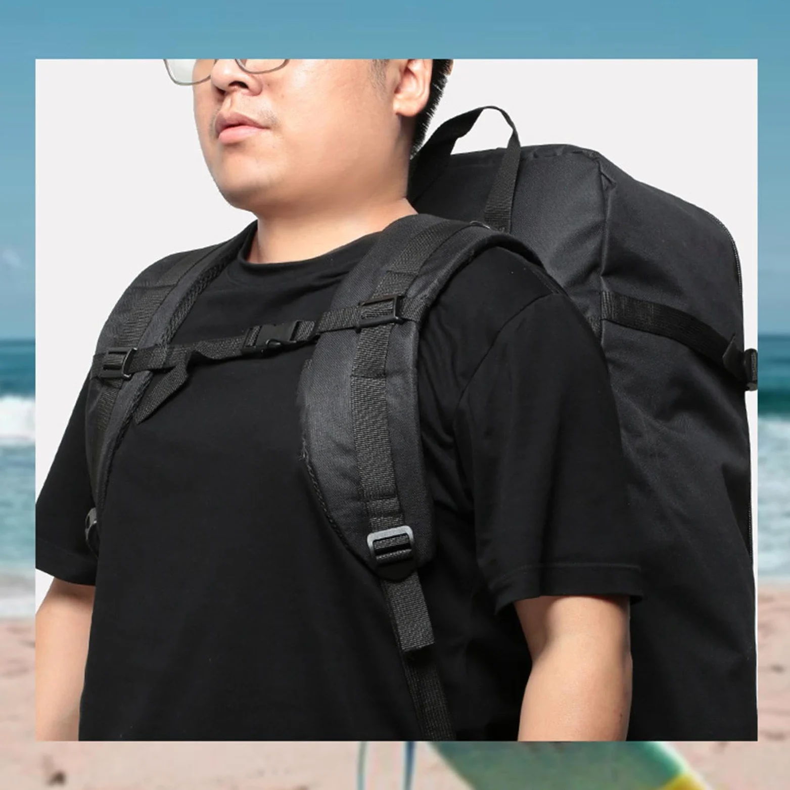 Bolsa para Paddleboard Toalla Ligera E Impermeable Con Correa Ajustable | Bolsa Seca Para Paddle Boarding Para Natación en Río, Pesca, Camping, Senderismo, Playa, Agua
