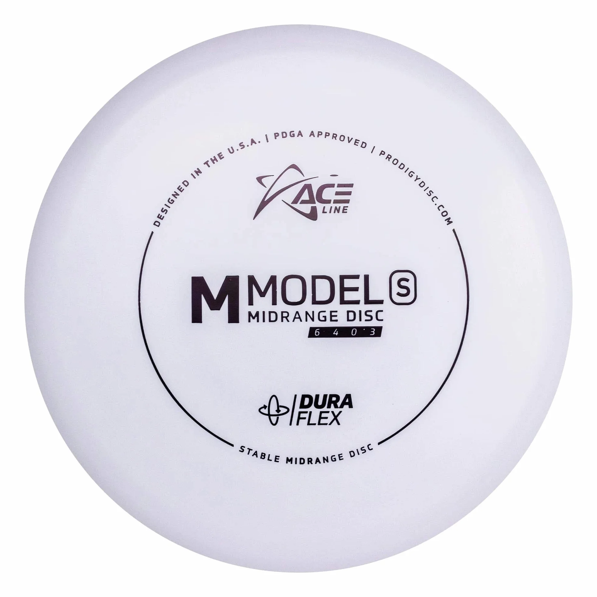 Prodigy Disc Ace Line DuraFlex M Modelo S Disco de golf de gama media 176-180 g