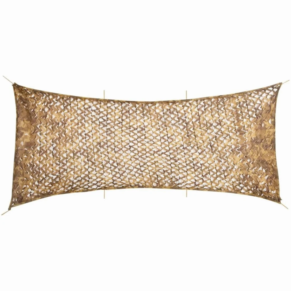 Mangloder Red de camuflaje con bolsa de almacenamiento 516x pintura arena para exteriores, caza, observación de aves, camping, privacidad, camuflaje, tela resistente a los rayos UV, ligera, duradera