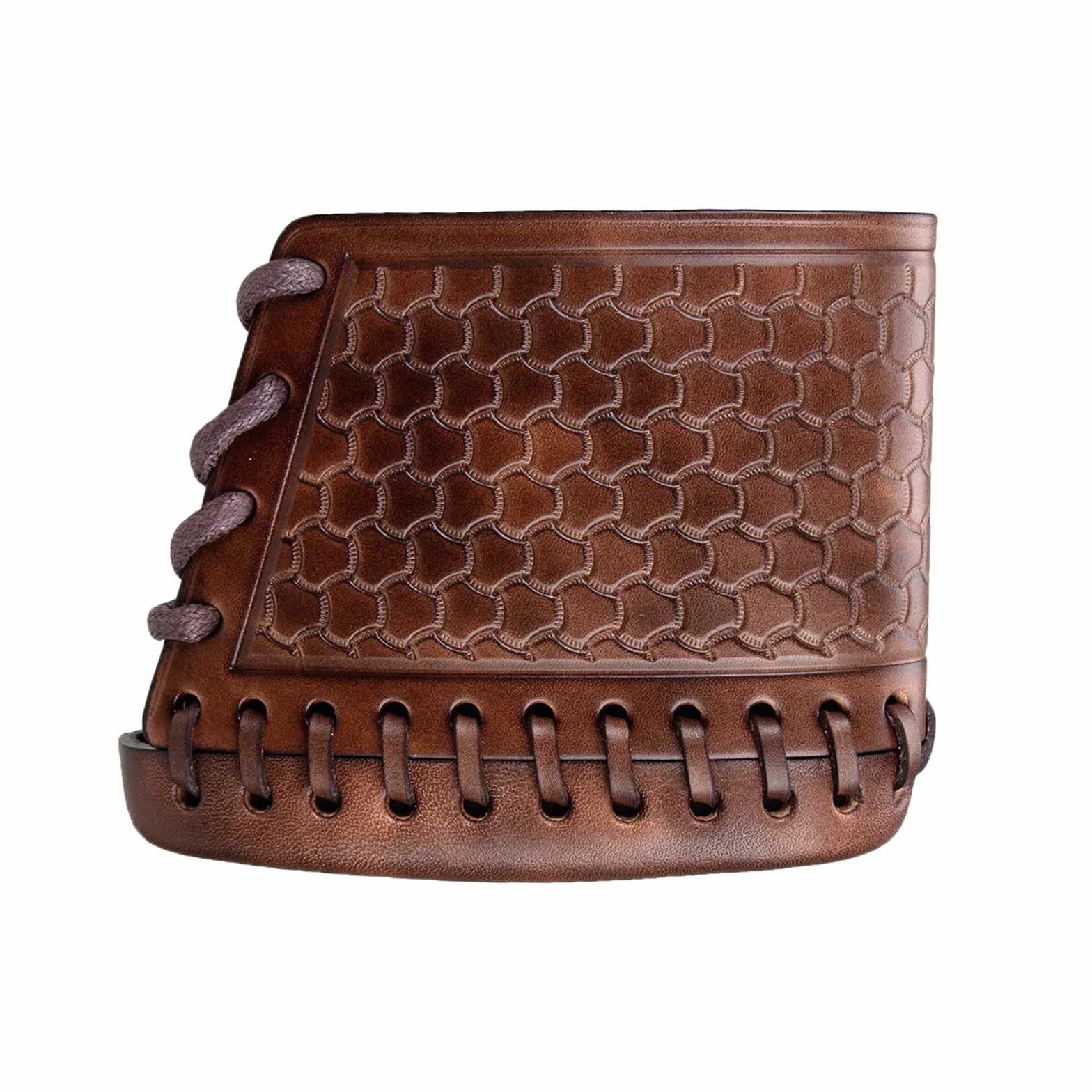 Extensión de la Culata de la Almohadilla de Retroceso de Cuero de Vaca con Inserciones para Escopeta de Rifle